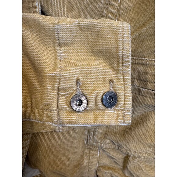 Guess Jeans Womens XL Tan Corduroy Jacket Button Down Long Sleeve Casual Style - Picture 6 of 6